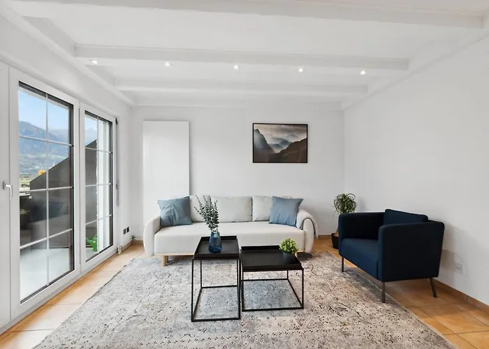 Apartament Sonniges Mit Traumhaftem Bergblick Buchs (St. Gallen)