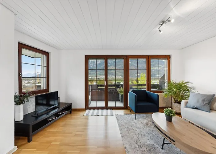 Apartament Sonniges Mit Traumhaftem Bergblick Buchs (St. Gallen)